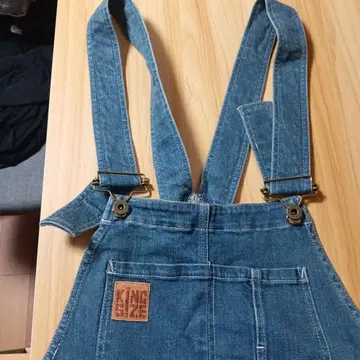 KING SIZE 데님 오버롤