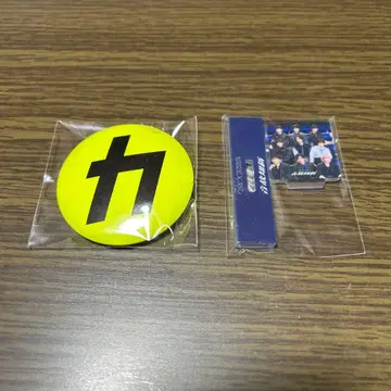 SnowMan 음고지신 CD 특전 캔뱃지 아크릴 스탬프