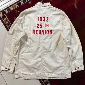 Lee x 웨어하우스 44-J 커버올 아이보리 40s 50s 복각