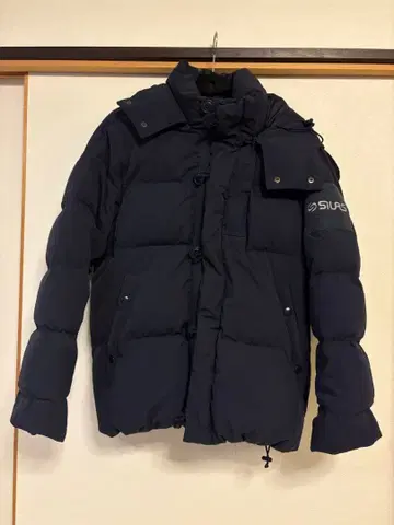 SILAS 네이비 다운 자켓 S 사이러스