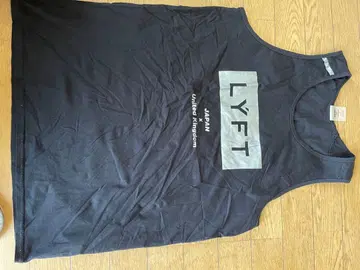 LYFT 블랙 탱크탑 L