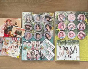 twice cd 캔뱃지 묶음 판매