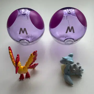 [ 절판 ] 포켓몬 몬스터볼 컬렉션 파이어, 라프라스 묶음 판매