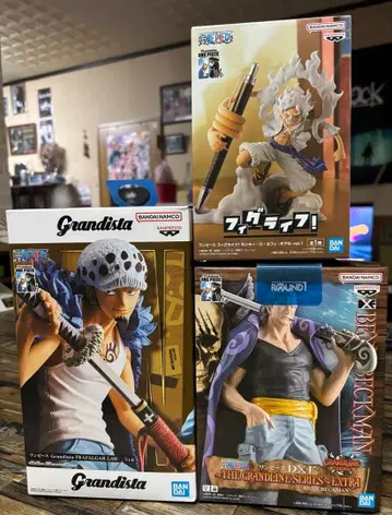 원피스 DXF 벤 벡맨 & 트라팔가 로 & 몽키 D 루피