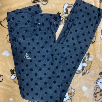 르꼬끄 스포르티브 골프웨어 도트 여성 팬츠