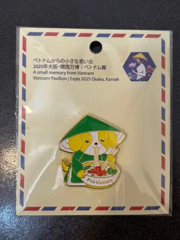 베트남관 핀 배지