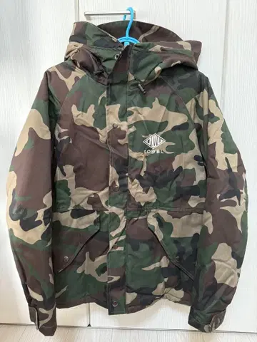 DOWBL 카모플라쥬 후드 부착 자켓