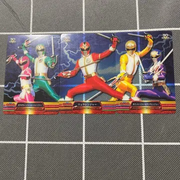 슈퍼 전대 30주년 카드 세트 오성전대 다이레인저