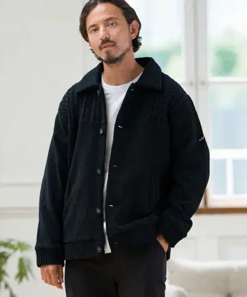 [ CALL&RESPONSE ] 충전솜 니트 자켓 - 사이센타 사이즈 4