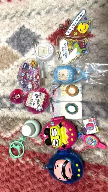 캡슐 토이 키링 세트