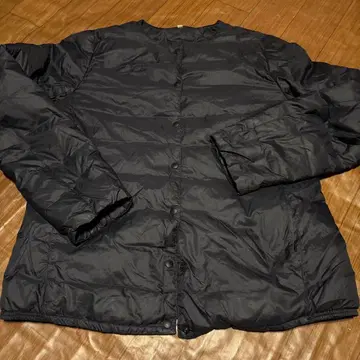 무인양품 블랙 다운 자켓 L 사이즈