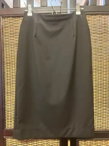 바니스뉴욕 블랙 타이트 스커트