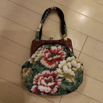 꽃무늬 비즈 자수 일본 의류용 백