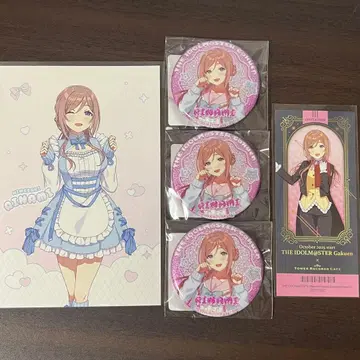 학마스 히메사키 리나미 캔뱃지 엽서