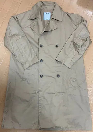 트렌치코트 더블 브레스트 남성용 사이즈 M