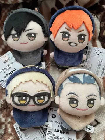 하이큐 SD 인형 애니멀 판초 vol.1 전 4종 세트