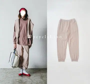 UpcycleLino 네스트로브 BASIC 쭈리 밑단 리브 팬츠 맨투맨