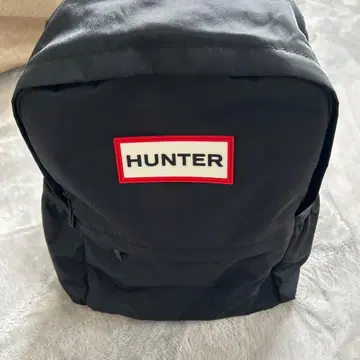 HUNTER 블랙 백팩