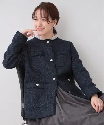 세레모니부터 데일리까지 프린지 트위드 자켓