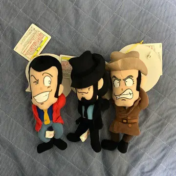 루팡 3세 카 메시지 봉제 인형