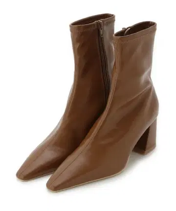 [ FRAY I.D ] 38/24.5cm 세미 스퀘어토 스트레치 부츠