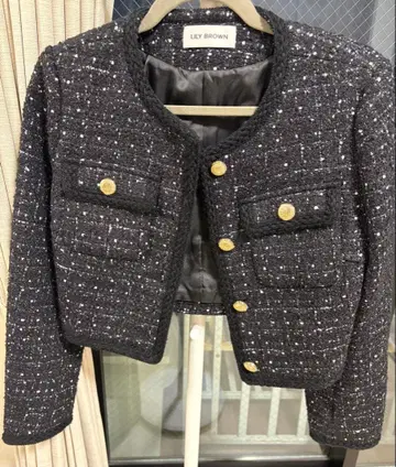 LILY BROWN 노카라 자켓