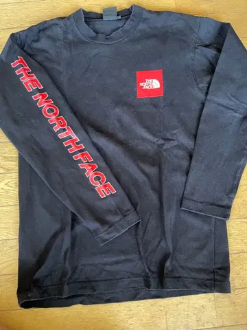 THE NORTH FACE 블랙 롱 슬리브 M