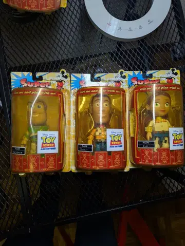슈퍼 록킨 당시 빈티지? 토이 스토리 피규어 세트