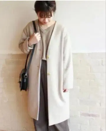 새상품급 프레임워크 코쿤 코트 그레이 38