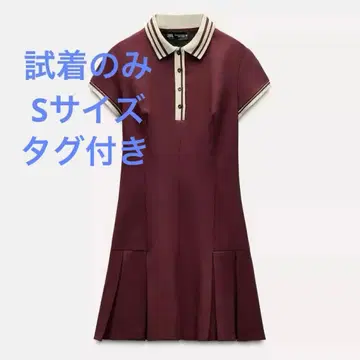 ZARA 대비 플리츠 원피스