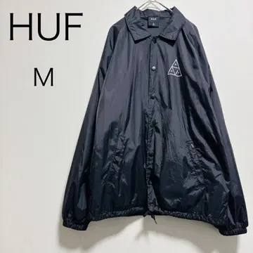 [ HUF ] 나일론 자켓 M 블랙 구제 의류 남성용