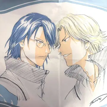 오시타리 유시 아토베 케이고 담요 신규 일러스트 테니소니 오테페스