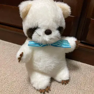 레트로 너구리 봉제 인형