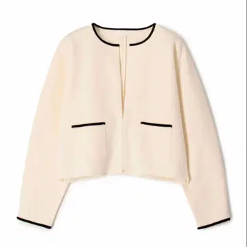 Ballsey 밀라노 리브 크루넥 가디건