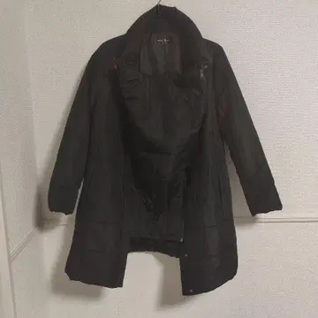 Aller Bien 블랙 아기띠 코트