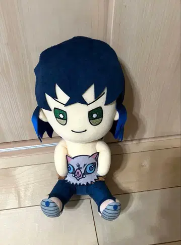 귀멸의 칼날 이노스케 봉제 인형 택 포함