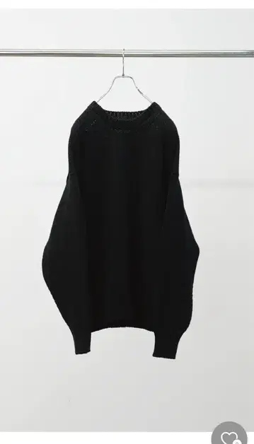 Afiit 코튼 니트 1 블랙