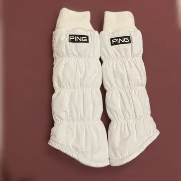 PING 골프 레그 워머 / 화이트 새상품급