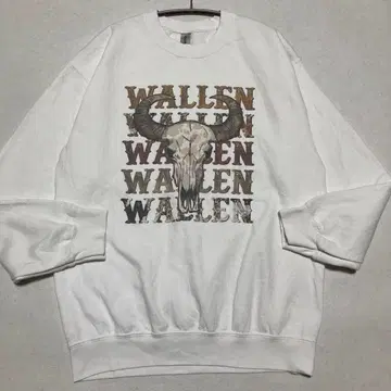 GILDAN 길단 Morgan Wallen 프린트 맨투맨