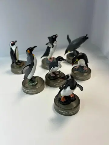 펭귄 피규어 세트 7체