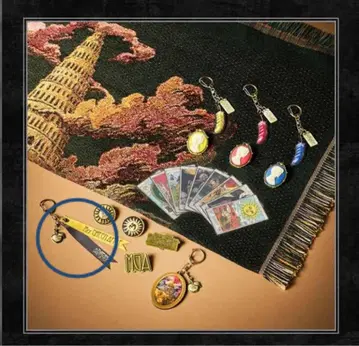 [새상품] 미세스 그린애플 바벨탑 키링 E