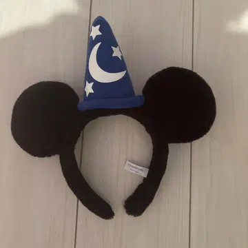 미키 마법사 모자 머리띠