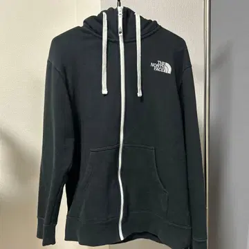 THE NORTH FACE 블랙 지퍼 후드티