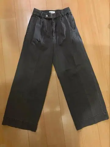 soerte 와이드 데님 팬츠