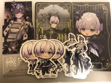 타케야키 쇼 기사X 스티커 포스카 클리어 티켓 타로풍 등신 데포