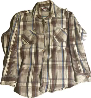 BIG MAC 헤비 플란넬 셔츠 빅맥 80s USA제