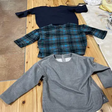 긴팔 풀오버 3종 세트