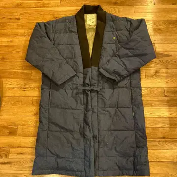 고헴프 인디고 다운 자켓 M 도테라풍