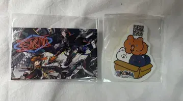 AGF2025 방문객 특전 니지산지 3SKM 카드 스티커