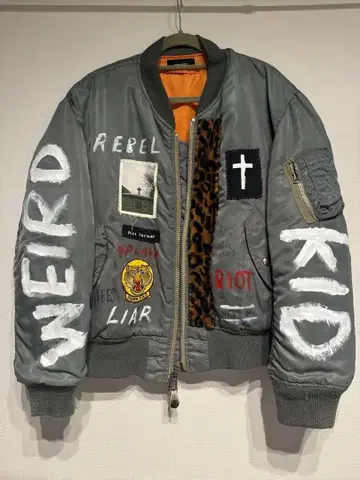 guernika 리메이크 MA-1 블루종 자켓